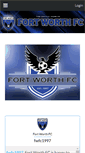 Mobile Screenshot of fortworthfc.com