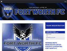 Tablet Screenshot of fortworthfc.com